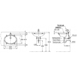 TOTO LW651JU 57cm 下嵌式臉盆 - CEFIONTECT 技術、陶瓷